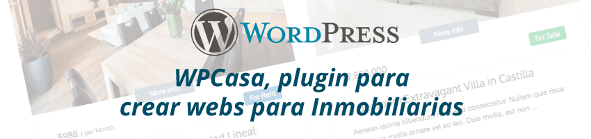 Diseño web para inmobiliarias con WPCasa