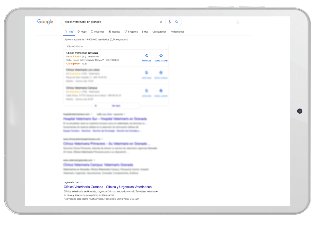 cvgranada-seo Diseño web para agencia de viajes