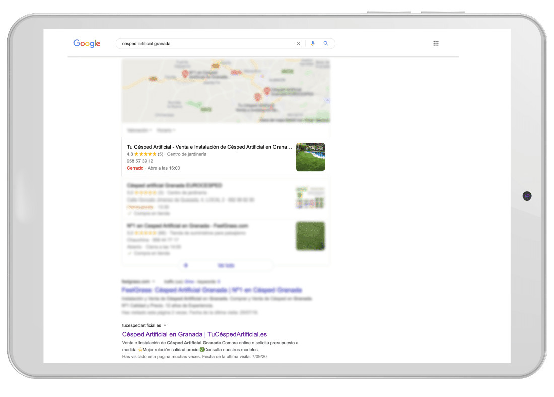 tucespedartificial-seo Diseño web para agencia de viajes
