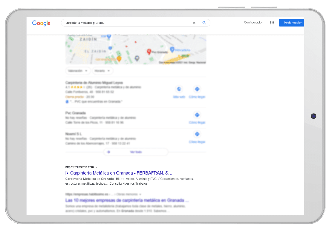 Diseño web para agencia de viajes